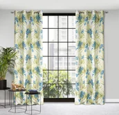 Zasłony - Eurofirany B.B. CHOCZYŃSCY SPÓŁKA JAWNA Zasłona Mari 140 x 250 Przelot Zielony 1224390 - miniaturka - grafika 1