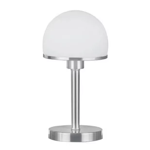 Joost II lampa stołowa 1-punktowa nikiel/biała 592300107 - Lampy stojące - miniaturka - grafika 1
