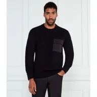 Swetry męskie - BOSS ORANGE Sweter Kalamaro | Loose fit - miniaturka - grafika 1