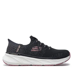 Sneakersy Skechers 150470/BKPK Czarny - Sneakersy damskie - miniaturka - grafika 1