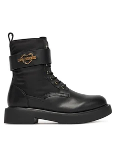 LOVE MOSCHINO Botki JA24024G1NIN100A41 Czarny - Botki damskie - miniaturka - grafika 1