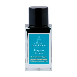 Atrament Jacques Herbin Prestige 1670 15ml Turquoise de Perse - Naboje i atramenty - miniaturka - grafika 1