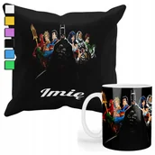 Gadżety dla niej i dla niego - ZESTAW KUBEK + POSZEWKA Z NADRUKIEM-DLA FANA PREZENT AVENGERS +IMIĘ - miniaturka - grafika 1