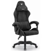 Fotele gamingowe - Fotel gamingowy HELL'S CHAIR HC 1014 Czarny - miniaturka - grafika 1