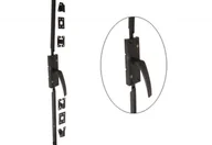 Akcesoria do bram - Zasuwa garażowa z klamką 2,50 m czarna - miniaturka - grafika 1