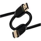 Kable - Kabel HDMI ISY IHD-1015 4K + ethernet 1.5 m - miniaturka - grafika 1