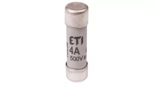 ETI Polam ETI Wkładka topikowa 10x38 gG 4A (400V) 002620003 10X38 GG 4A - Bezpieczniki elektryczne - miniaturka - grafika 1