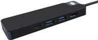 Stacje dokujące i replikatory portów - D TARGUS HyperDrive Flex 8 Port USB-C Hub Black HD4102BKGL - miniaturka - grafika 1