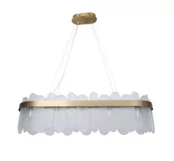 Lampy sufitowe - Ekskluzywny Żyrandol z kryształowymi sztabkami Barcelona Ø 100 cm złoty 22843 - miniaturka - grafika 1