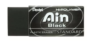 Pentel, gumka EAH 06, czarna - Gumki biurowe - miniaturka - grafika 1