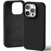 Etui i futerały do telefonów - Etui MERCURY Silicone do Apple iPhone 16 Pro Czarny - miniaturka - grafika 1