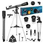 Teleskopy - Teleskop Astronomiczny - Zoom 675x F90070 - Statyw, Okulary, Adapter, Filtry - Mirai Optics Saturn - miniaturka - grafika 1