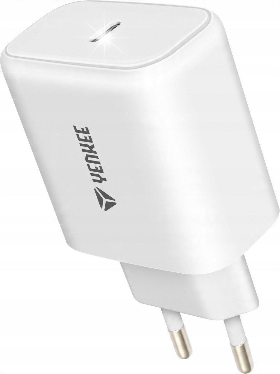 Yenkee YAC3065 ładowarka sieciowa USB-C QC4.0 GAN 65W 4A 20V