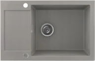 Zlewozmywaki - Kernau KGSH 6078 1B1D Grey Metallic 182610 - miniaturka - grafika 1