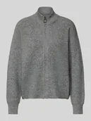 Swetry damskie - Kardigan ze stójką model ‘TOKYO’ - miniaturka - grafika 1