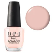 Lakiery hybrydowe - OPI Nail Lacquer, klasyczny lakier do paznokci, Bubble Bath NLS86, jasnoróżowy, 15ml - miniaturka - grafika 1