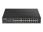 Pozostałe akcesoria sieciowe - D-LINK 24-Port Layer2 PoE Gigabit Smart Switch 24x 10/100/1000Mbit/s TP RJ-45 Port of which 12 x PoE 802.3af/802.3at802.3x Flow - miniaturka - grafika 1