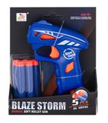Zabawki militarne - Hasbro Wyrzutnia pistolet Blaze Storm + 5 strzałek - miniaturka - grafika 1
