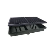 Rynny i akcesoria - Wycieraczka PVC 40,8 x 60 x 7 cm MAXPOL - miniaturka - grafika 1