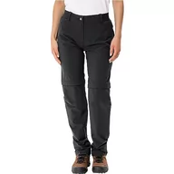 Spodnie damskie - VAUDE Damskie Farley Stretch Zo Pants II Spodnie damskie, czarny, 34 - miniaturka - grafika 1