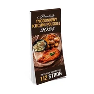 Kalendarze - Kalendarz ścienny 99x295mm KALPOL 2024 poradnik kuchni polskiej tygodniowy 1szt. - miniaturka - grafika 1