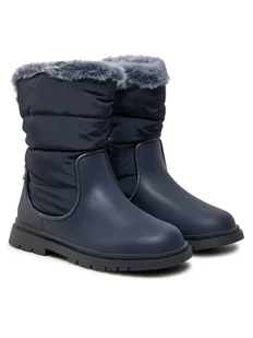 Mayoral Śniegowce 46485 Granatowy - Buty dla dziewczynek - miniaturka - grafika 1