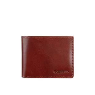 Mały portfel męski Canaletto ze skóry naturalnej z RFID – elegancja i bezpieczeństwo PD1167s40 RFID - Portfele - miniaturka - grafika 1