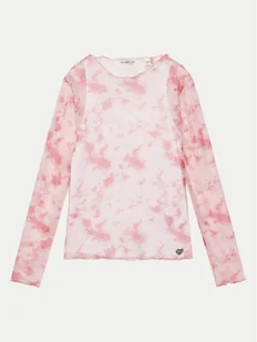 Guess Bluzka J5RP03 KCLZ0 Różowy Regular Fit - Bluzki damskie - miniaturka - grafika 1