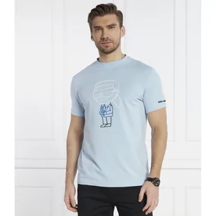 Karl Lagerfeld T-shirt | Regular Fit - Koszulki męskie - miniaturka - grafika 1
