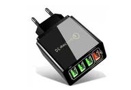 Ładowarki do telefonów - DUŻA UNIWERSALNA SZYBKA ŁADOWARKA SIECIOWA QC 3.0 - miniaturka - grafika 1