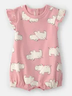 Pajacyki dla niemowląt - carter's Rampers w kolorze jasnoróżowym - miniaturka - grafika 1
