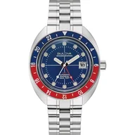 Zegarki męskie - Bulova Automatic Watch 96B405, srebro - miniaturka - grafika 1