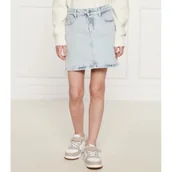 Sukienki i spódniczki dla dziewczynek - Calvin Klein Jeans Jeansowa spódnica - miniaturka - grafika 1