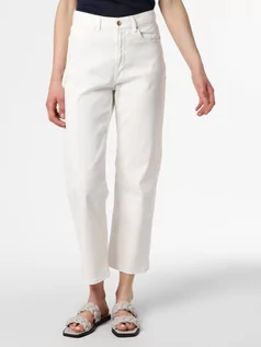 Spodnie damskie - Esprit Collection - Jeansy damskie, biały - grafika 1