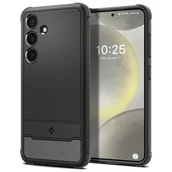 Etui i futerały do telefonów - Etui SPIGEN Rugged Armor do Samsung Galaxy S24 Czarny mat - miniaturka - grafika 1