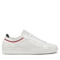 Sneakersy męskie - Sneakersy Geox U Baltmoore U55LDD 06KBU C1000 Biały - miniaturka - grafika 1