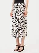 Spódnice - Vila Spódnica plisowana Nitban Print 14068477 Beżowy Regular Fit - miniaturka - grafika 1