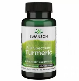 Full Spectrum Turmeric - opóźnione wchłan. 750 mg (60 kaps.) - Suplementy diety - miniaturka - grafika 1