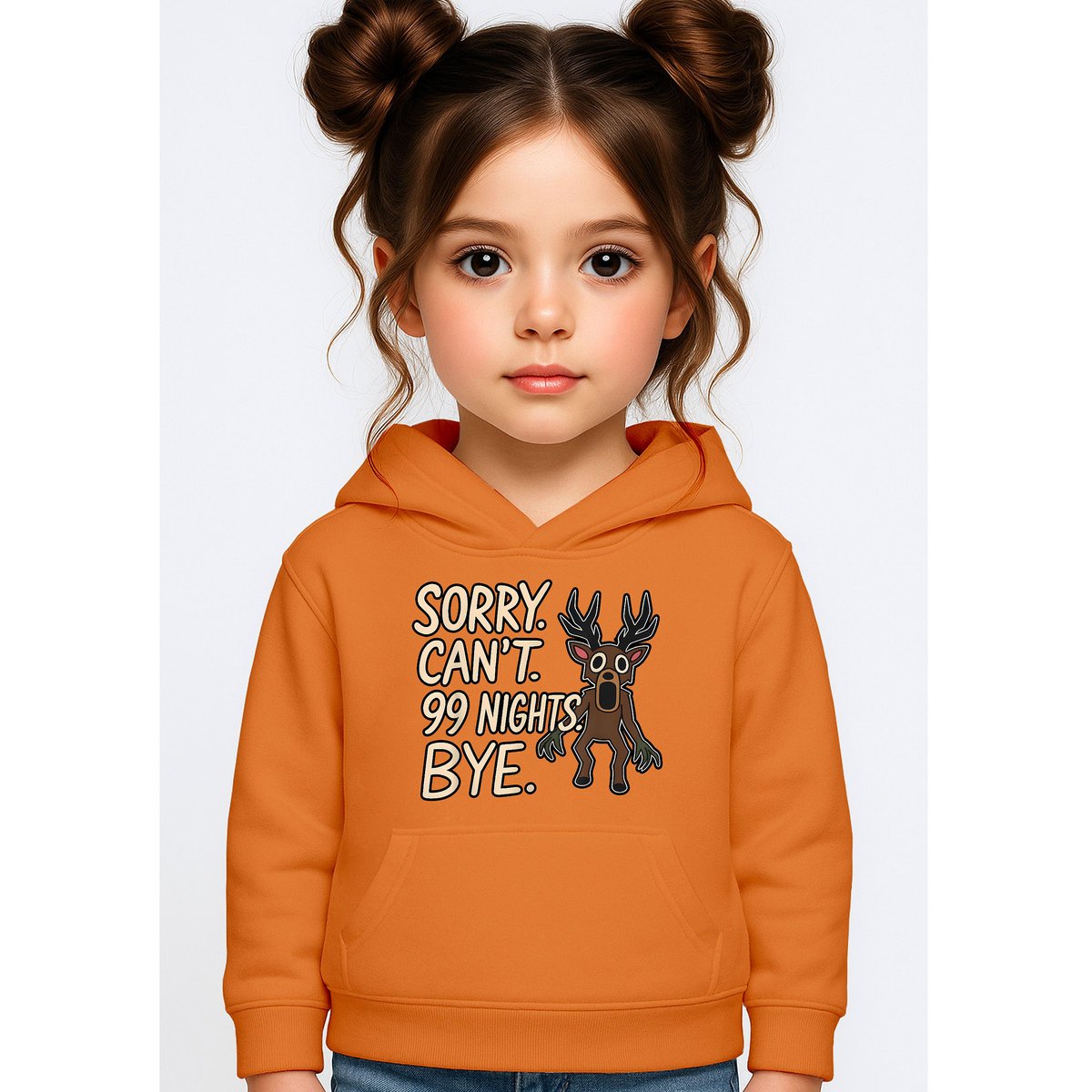 BLUZA DZIECIĘCA Z KAPTUREM 99 NOCY W LESIE ROBLOX 122-128 PREZENT