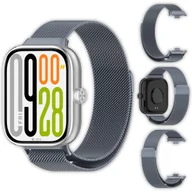 Akcesoria do smartwatchy - Bransoleta Milanese Vanfone do Xiaomi Redmi Watch 5/4, niebieski grafit - miniaturka - grafika 1
