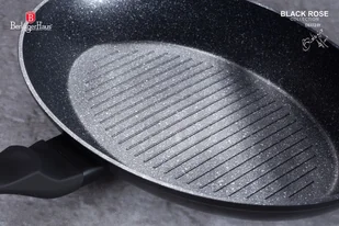 PATELNIA GRANITOWA DO RYB BERLINGER HAUS BH-7149 BLACK ROSE - Patelnie - miniaturka - grafika 5