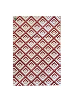 Dywaniki łazienkowe - Dywan Osta Carpets BV czerwony ze wzorem duży do salonu 230 x 160 cm - miniaturka - grafika 1