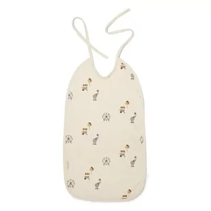 Nuuroo - Długi Śliniak Wodoodporny Alberte Creme Cirus - Śliniaki i fartuszki - miniaturka - grafika 1