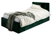 Inne meble do sypialni - Zielone łóżko tapicerowane z zagłówkiem L7-B75 - miniaturka - grafika 1