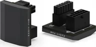 Akcesoria do komputerów stacjonarnych - Adapter Wtyczka 12VPWR kątowa złącze 12+4 PIN 180 stopni EZDIY-FAB STD 600W - miniaturka - grafika 1