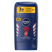 Dezodoranty i antyperspiranty męskie - Nivea Men Dry Impact antyperspirant w sztyfcie 50ml - miniaturka - grafika 1