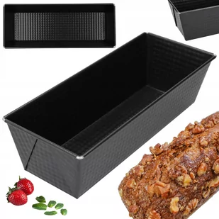 Blacha do pieczenia keksówka do ciasta 30x12x8 - Formy do ciast - miniaturka - grafika 1