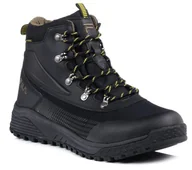 Buty trekkingowe męskie - Buty trekkingowe męskie czarne wodoodporne wysokie Fila Hikebooster Mid-45 - miniaturka - grafika 1