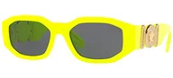 Okulary przeciwsłoneczne - Versace Męskie okulary przeciwsłoneczne, amarillo, 53/18/140 - miniaturka - grafika 1