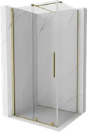Kabiny prysznicowe - Mexen Velar kabina prysznicowa rozsuwana 120x110 cm, transparent, złota - 871-120-110-01-50 - miniaturka - grafika 1